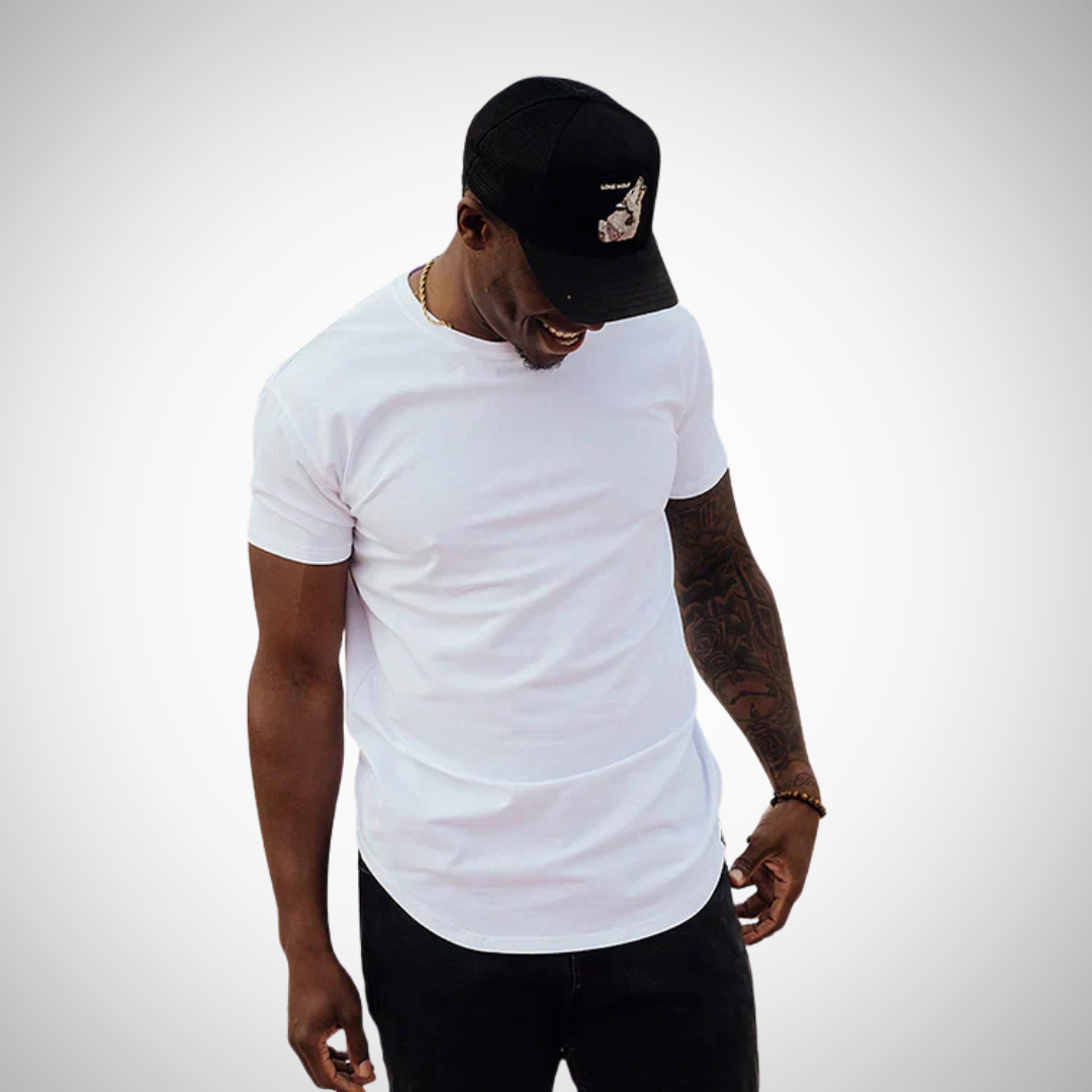 Izydor - Slim T-shirt - Chic - High-quality Modern Style - For Everyday Use for Men