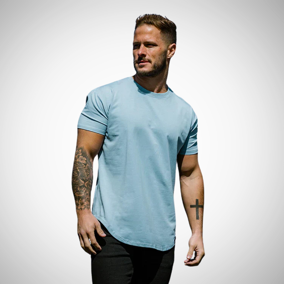 Izydor - Slim T-shirt - Chic - High-quality Modern Style - For Everyday Use for Men
