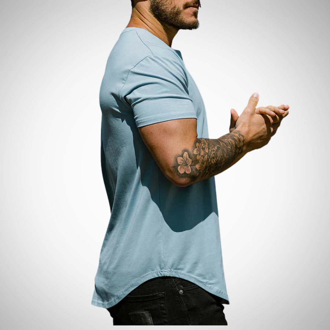 Izydor - Slim T-shirt - Chic - High-quality Modern Style - For Everyday Use for Men
