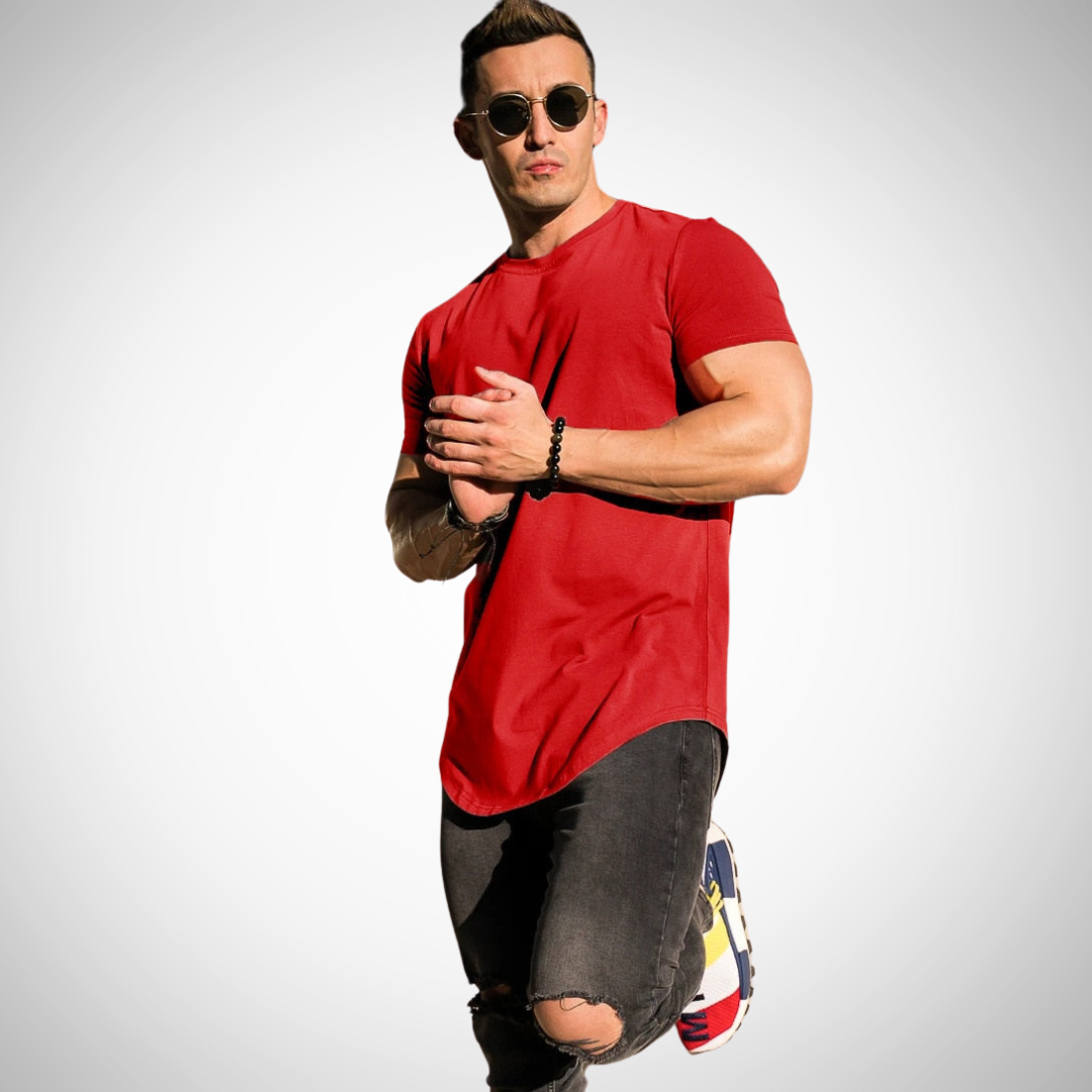 Izydor - Slim T-shirt - Chic - High-quality Modern Style - For Everyday Use for Men