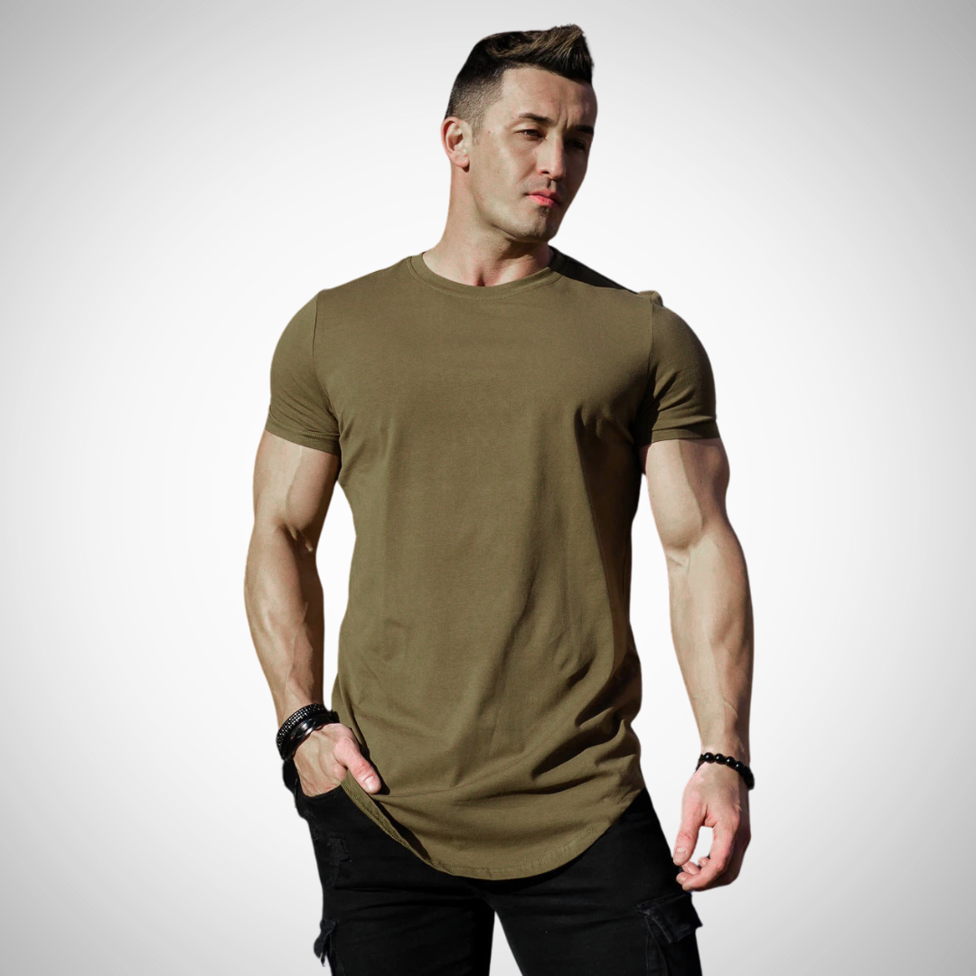 Izydor - Slim T-shirt - Chic - High-quality Modern Style - For Everyday Use for Men