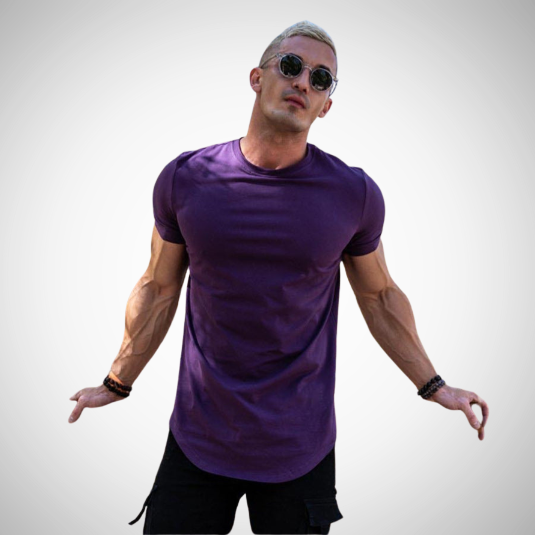 Izydor - Slim T-shirt - Chic - High-quality Modern Style - For Everyday Use for Men
