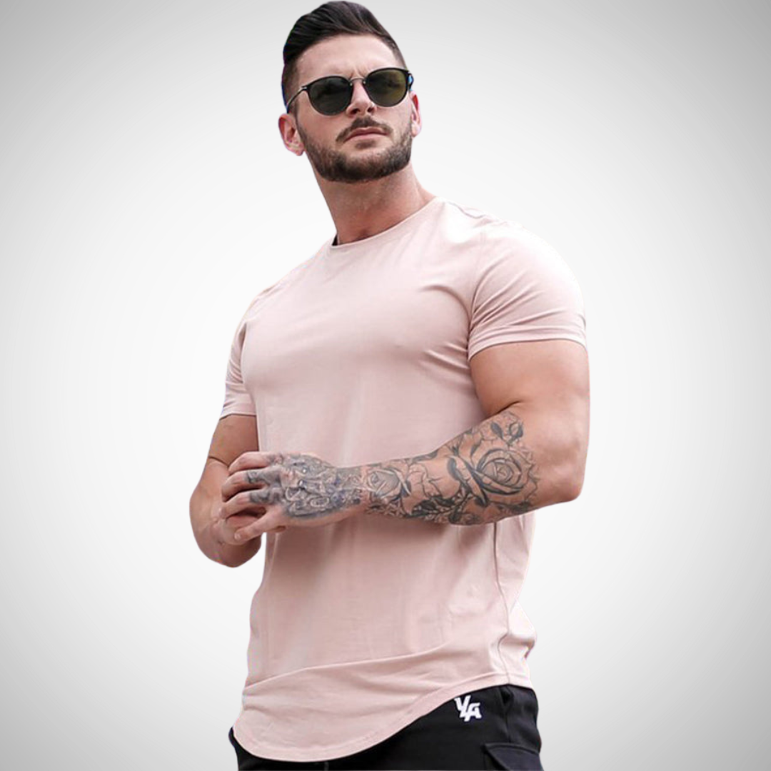 Izydor - Slim T-shirt - Chic - High-quality Modern Style - For Everyday Use for Men