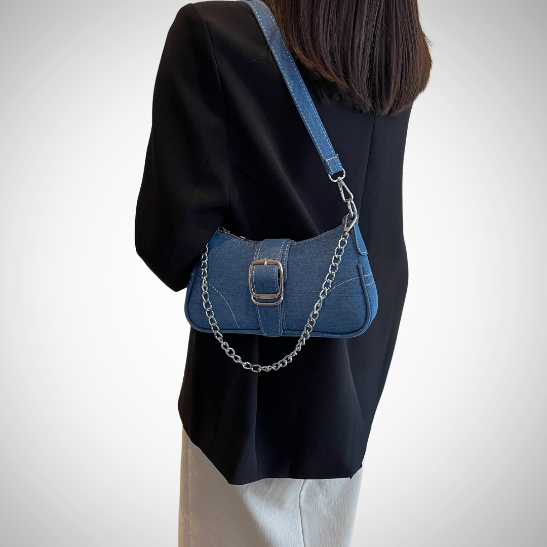 Ondina Denim Crossbody Bag for Women