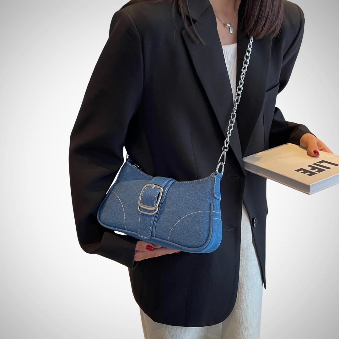 Ondina Denim Crossbody Bag for Women