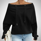 Raquel Off-Shoulder Sweatshirt