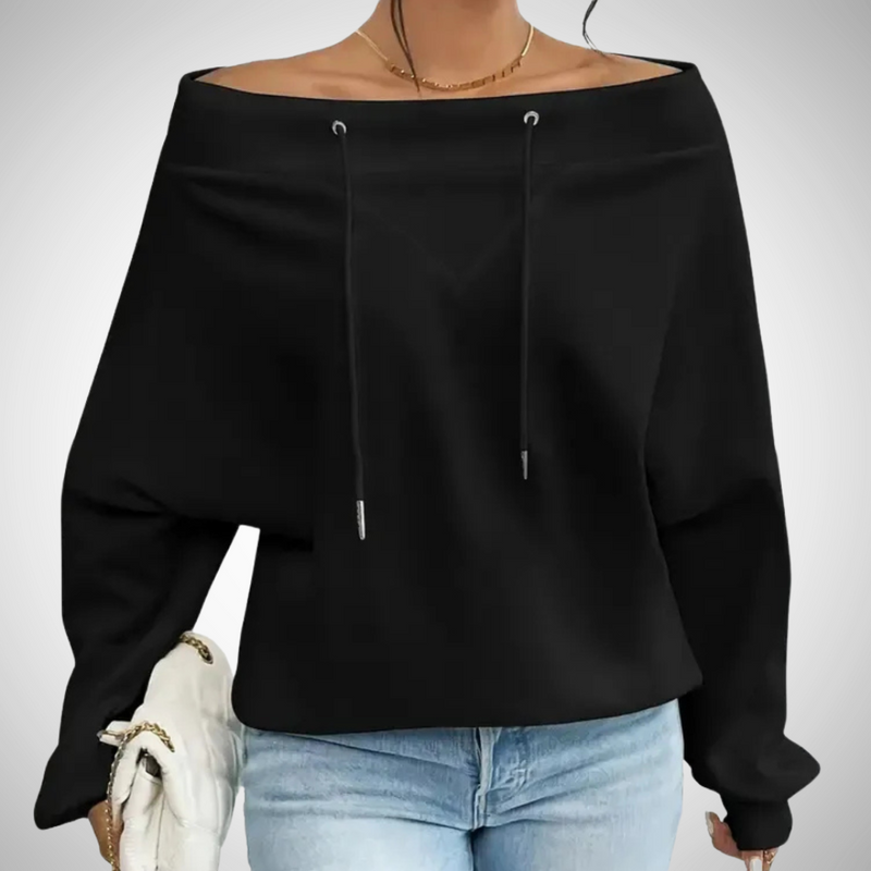 Raquel Off-Shoulder Sweatshirt