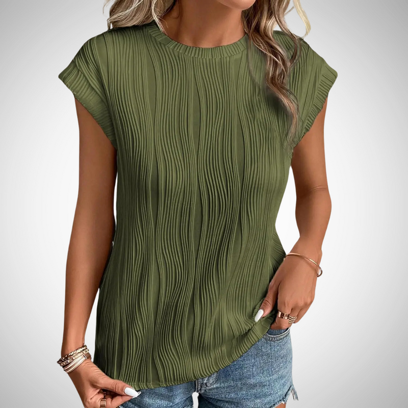 Tatiana Pleated Top