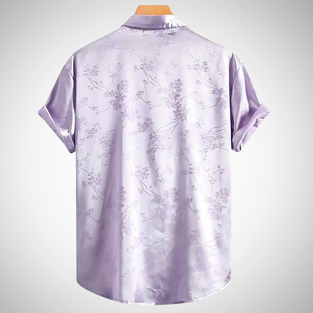 Bernard Floral Embroidered Shirt for Men