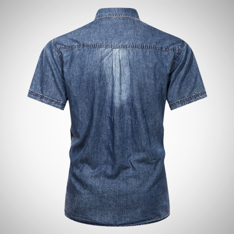 Ossian Washington Boss Denim Shirt for Men