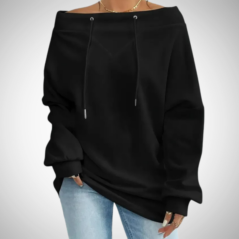 Raquel Off-Shoulder Sweatshirt