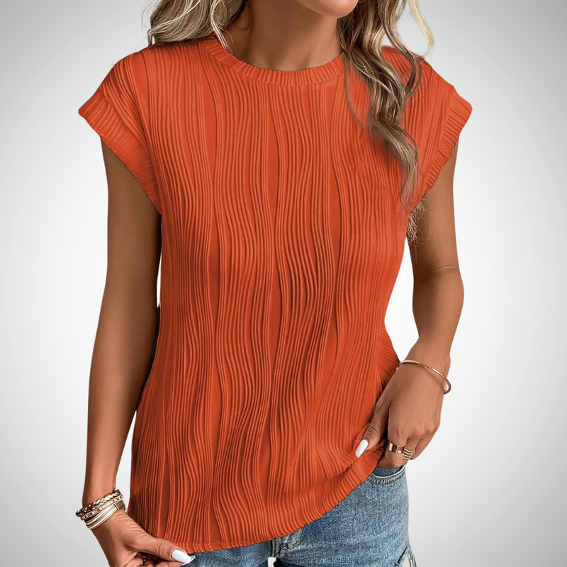 Tatiana Pleated Top