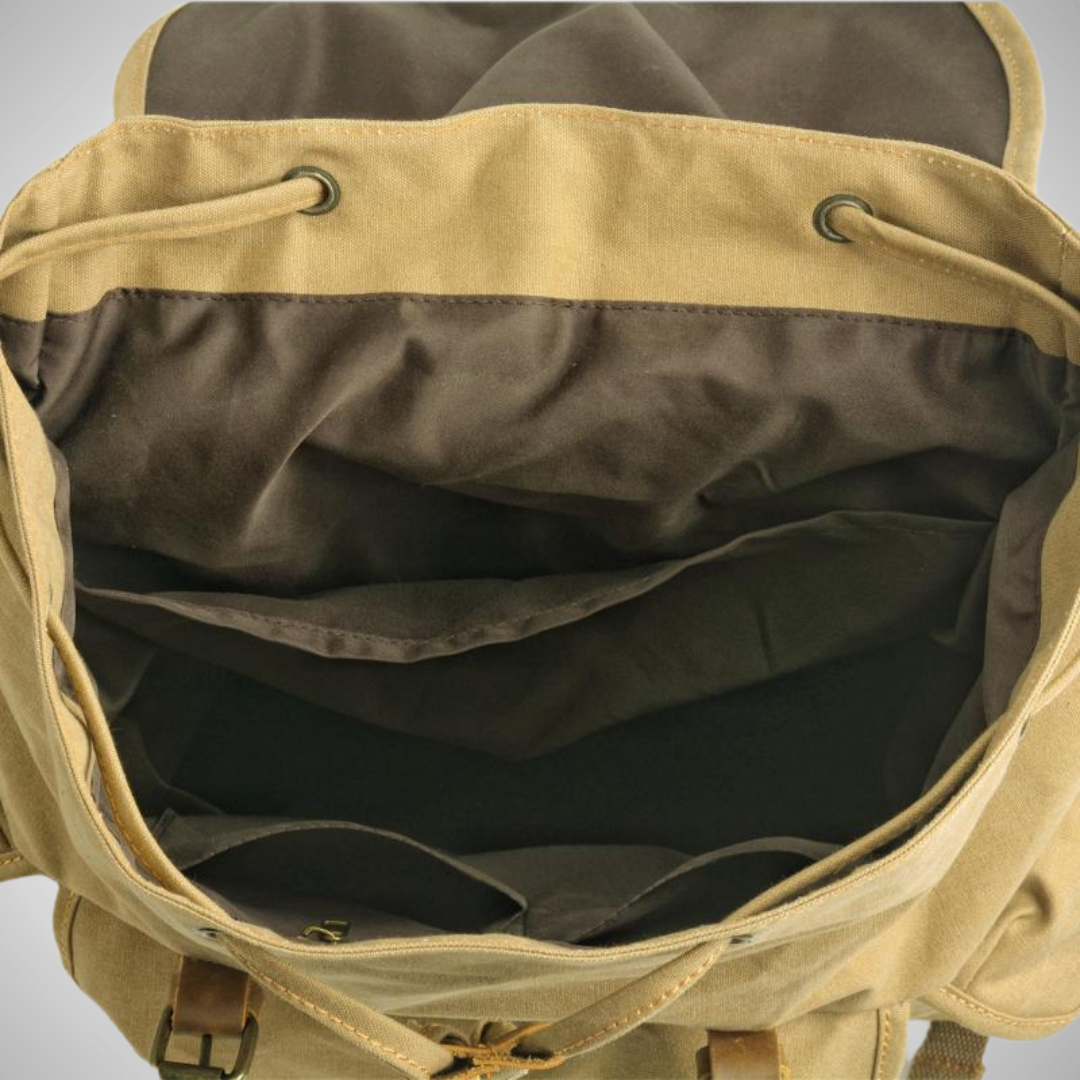 Izidor Retro Canvas Backpack for Men