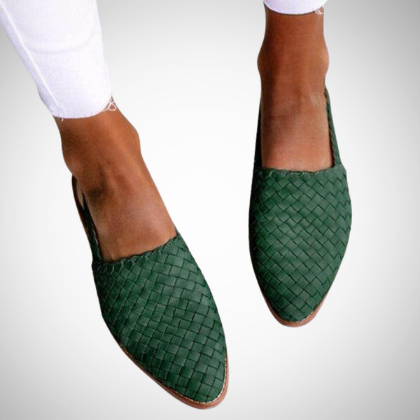 Chloe Woven Slip-On Flats for Women