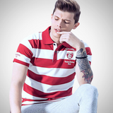 Albert Summer Breathable Striped Polo for Men