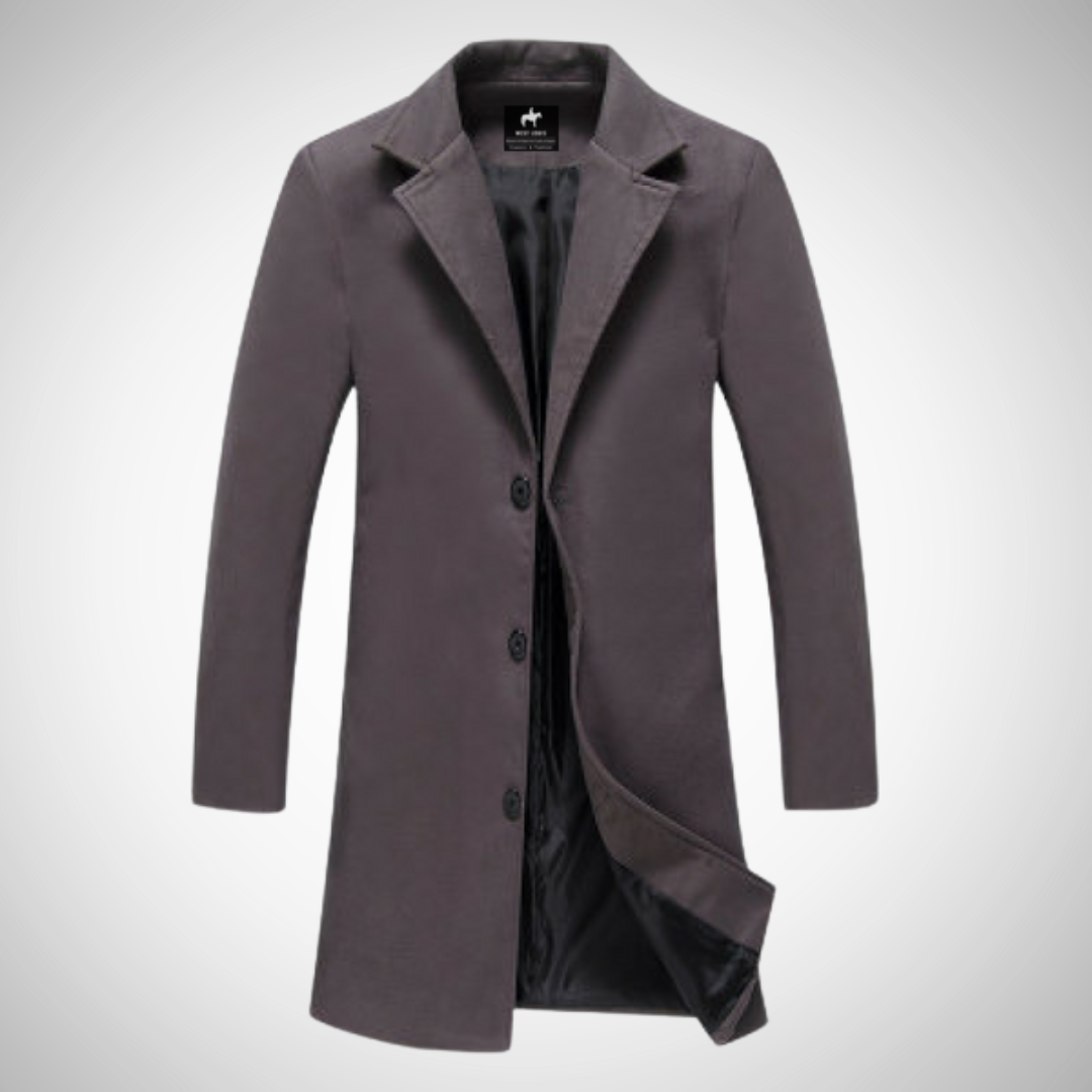 Manteau long coupe-vent Charles Business-Man pour homme
