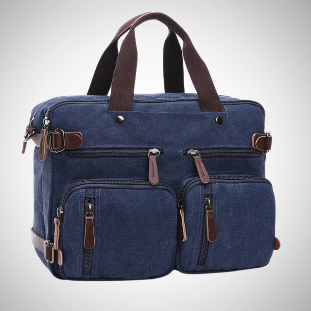 Isidro Casual Canvas Briefcase for Men
