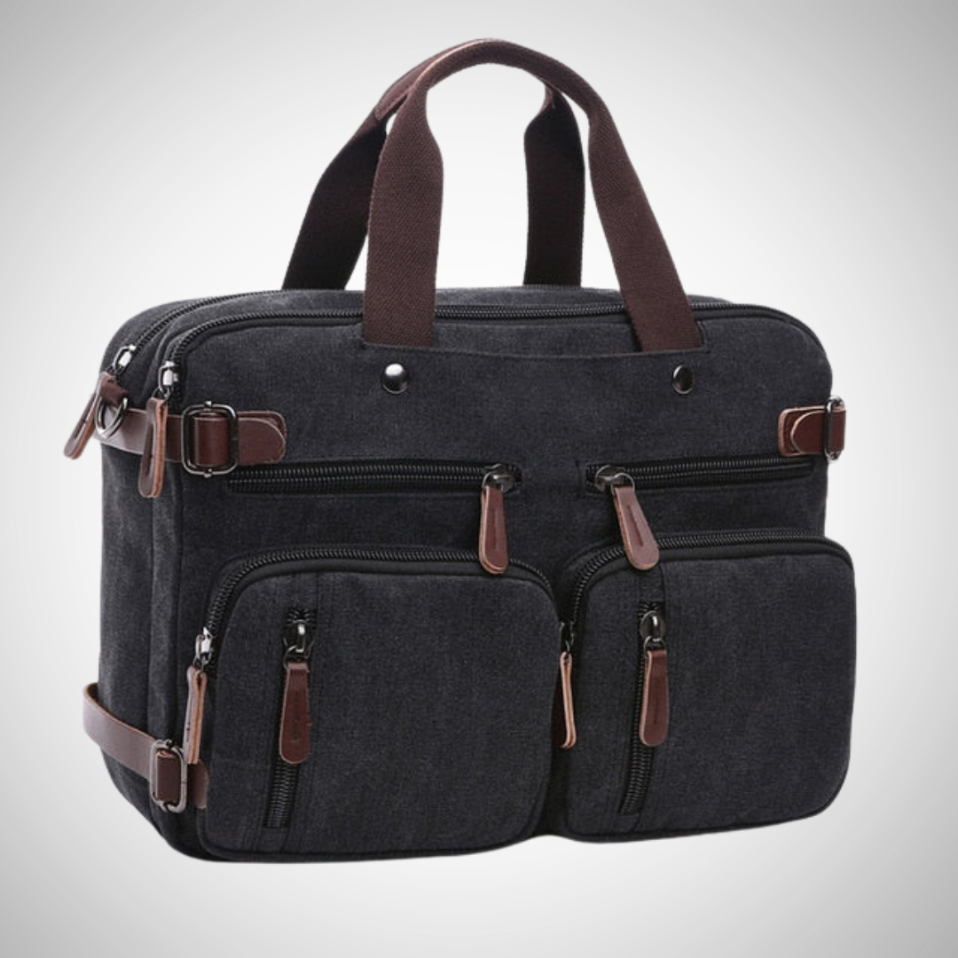 Isidro Casual Canvas Briefcase for Men