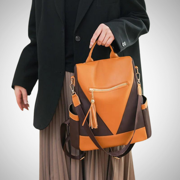 Iveta Two-Tone Backpack for Women