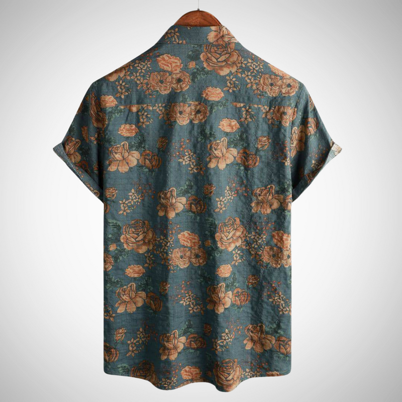Herbert Vintage Floral Shirt for Men