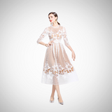 Fruzsina Luxe Lace Dress