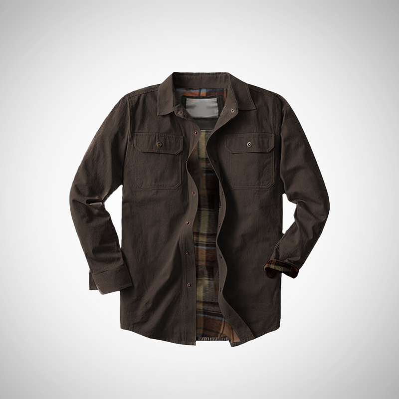 Ilias Classic Journeyman Rugged Shirt Jacket for Men