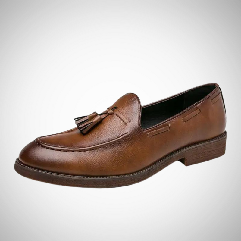 Terence Leather Tassel Loafers for Men