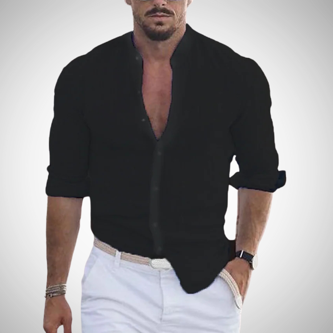 Carlos Linen Shirt for Men