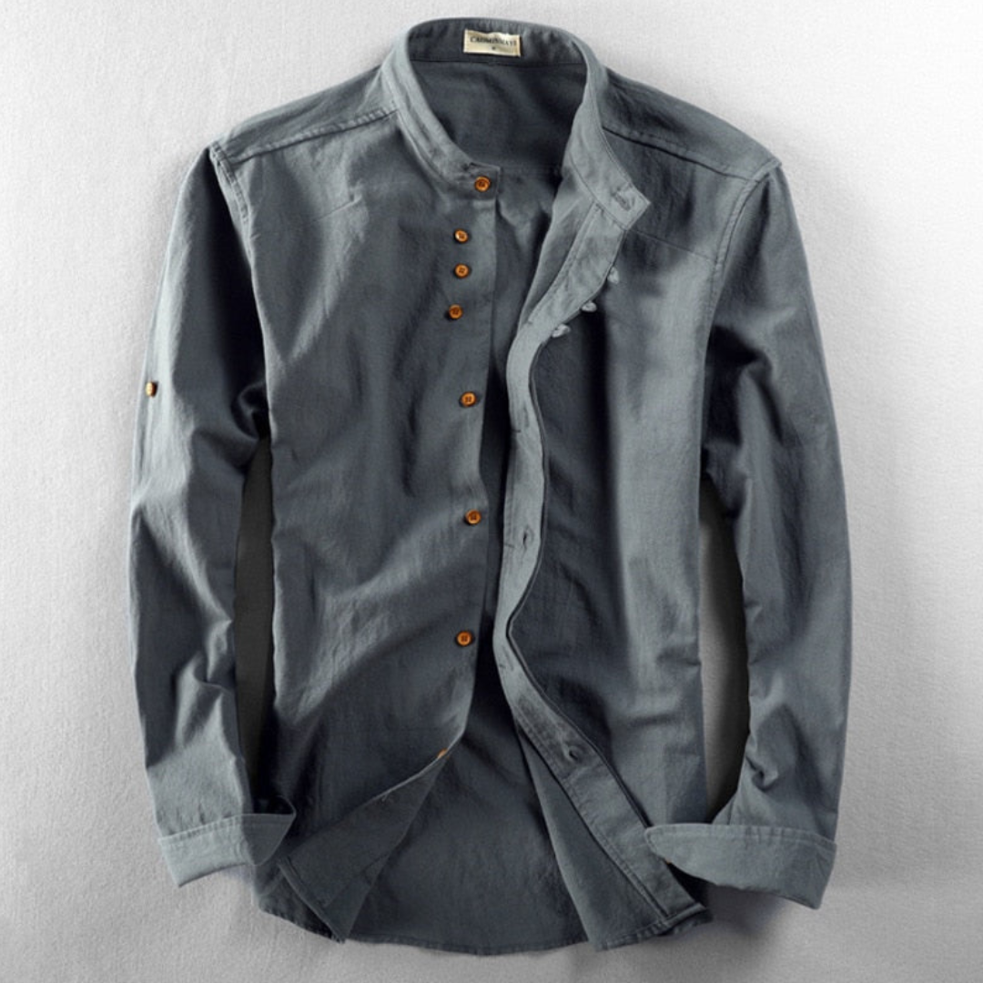 Chemise Kensi « Katana » de style japonais pour homme 