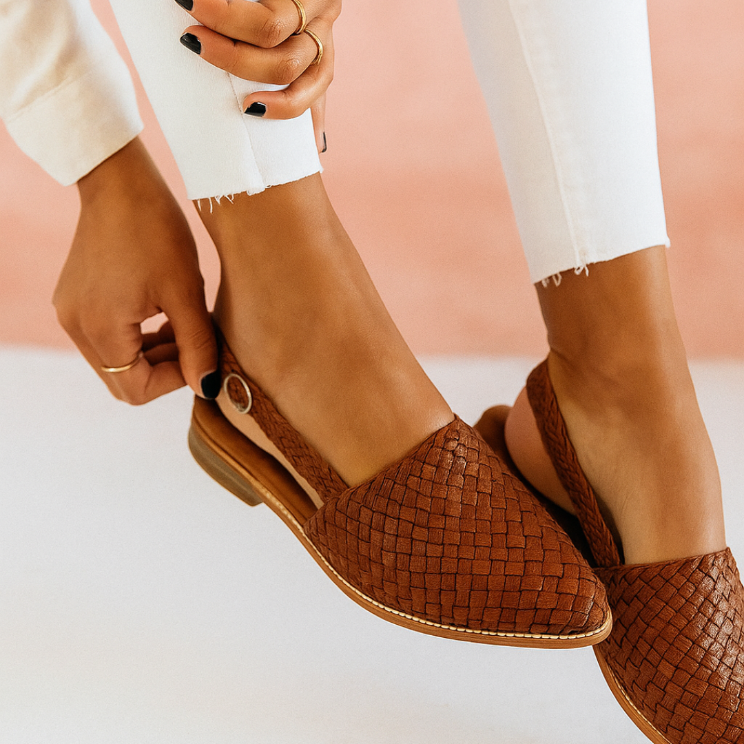 Ballerines Chloé tissées à enfiler pour femme