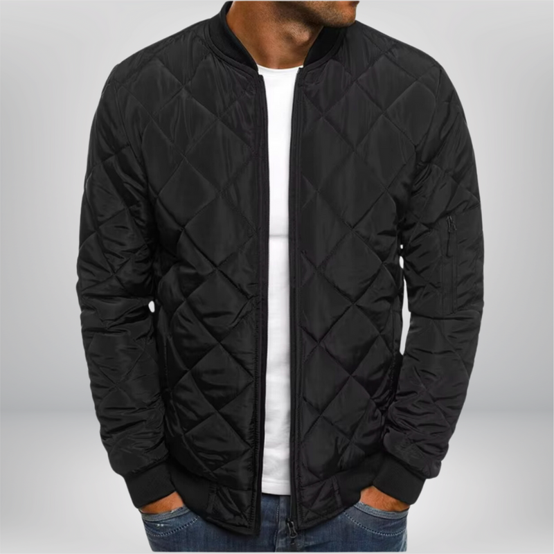 Ryan Quilted Bomber Jacket