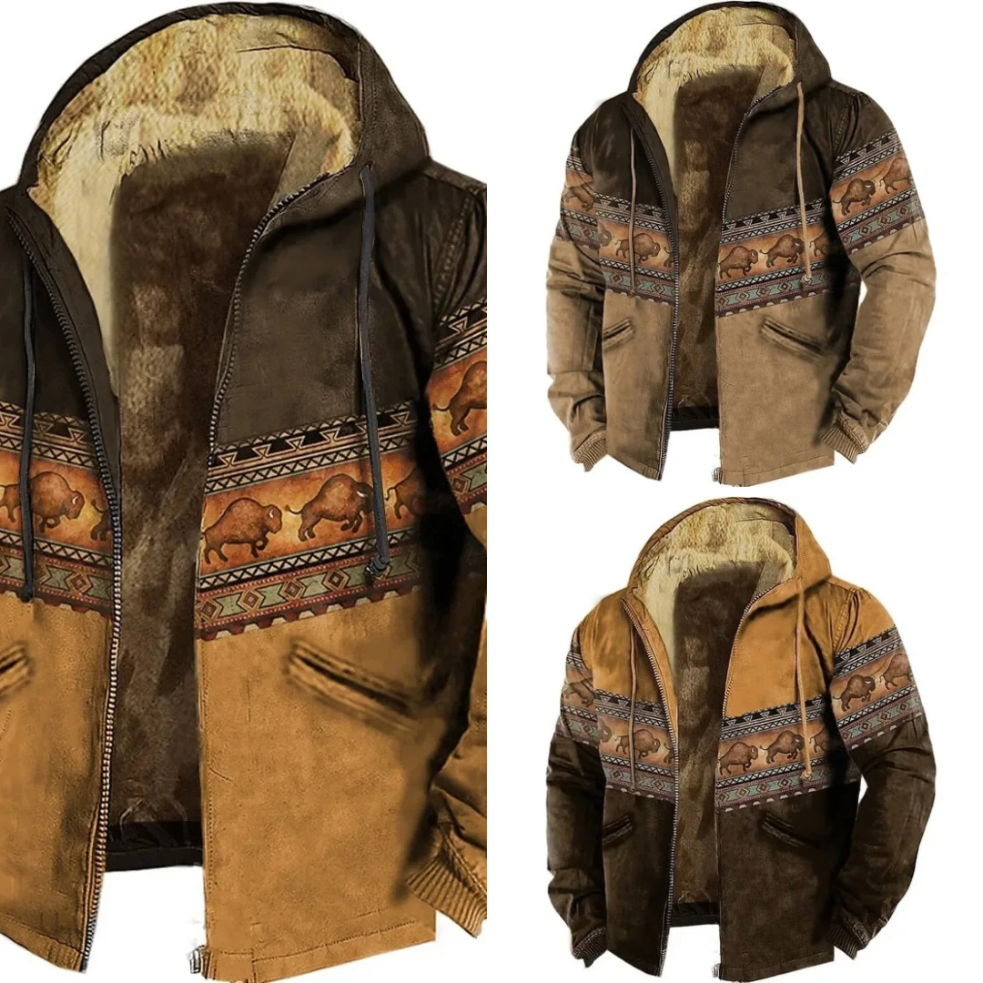 Veste d'hiver Bison pour homme 