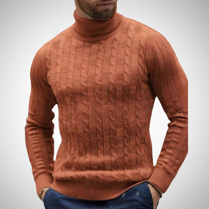 Rikard Turtleneck Knitted Sweater