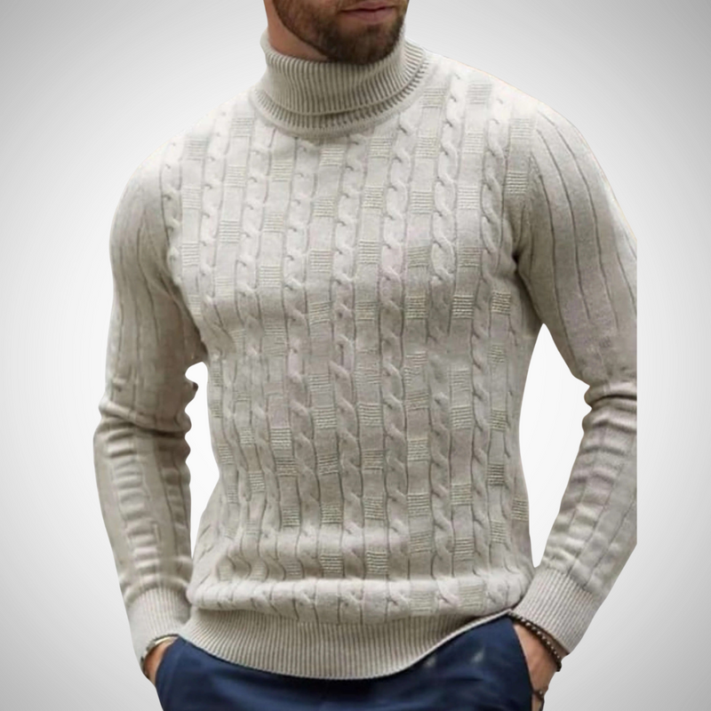 Rikard Turtleneck Knitted Sweater