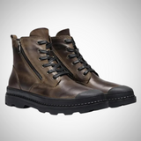 Roald Durable Fleece Vegan Leather Boots for Men