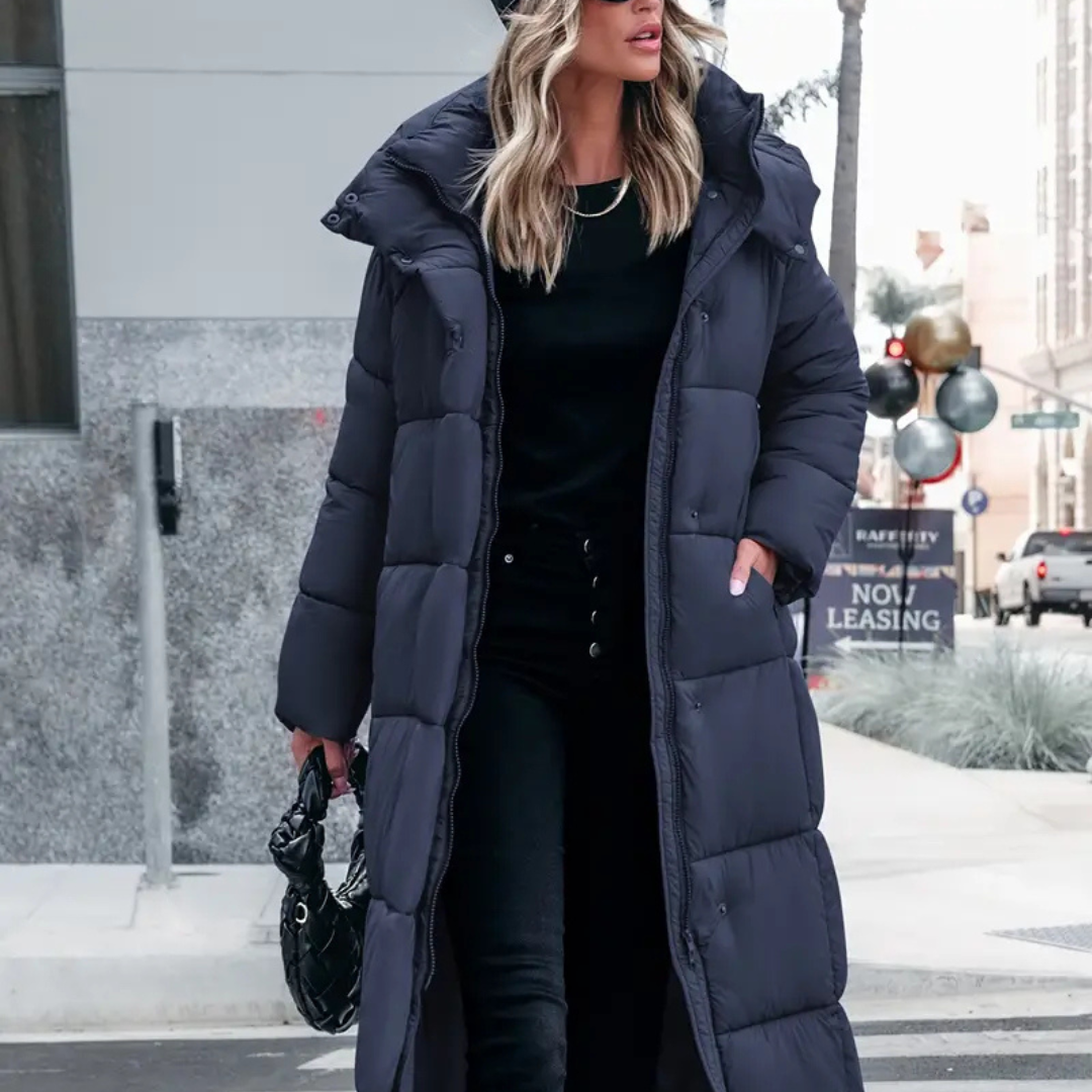 Ann Marie Stylish Long blanket puffa jacket for Women