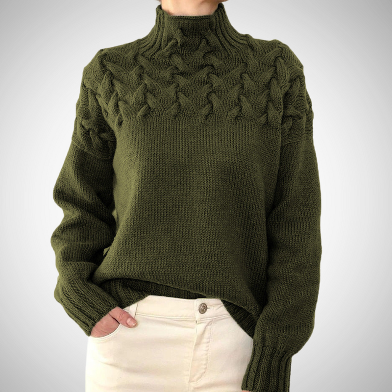 Kelly Knitted Turtleneck Sweater