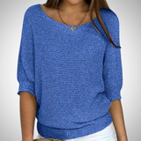 Katerina Cross-Knitted Sweater