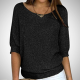 Katerina Cross-Knitted Sweater