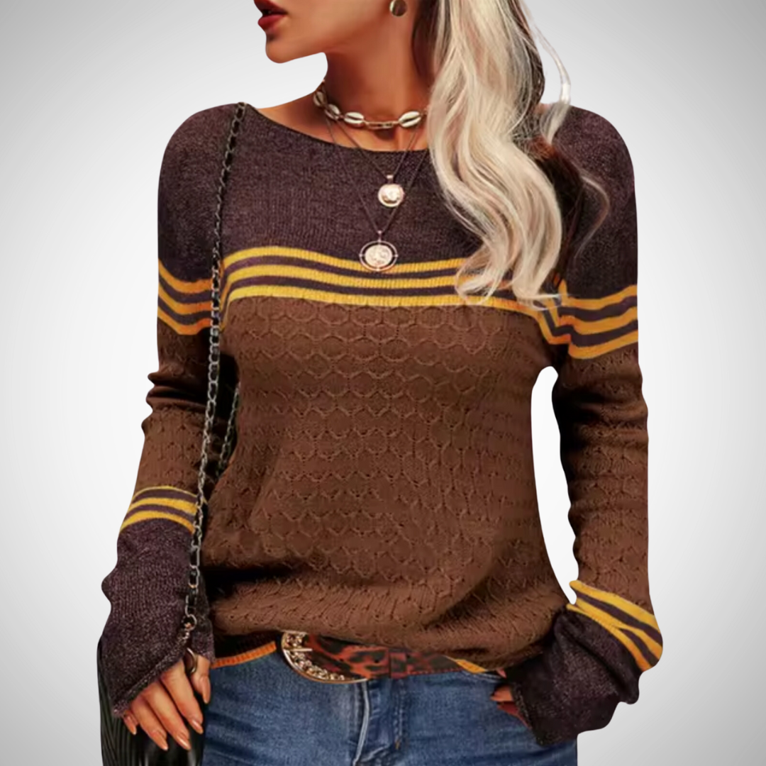 Pull en maille coupe slim Brittany pour femme