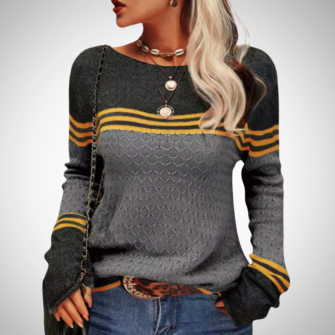 Pull en maille coupe slim Brittany pour femme
