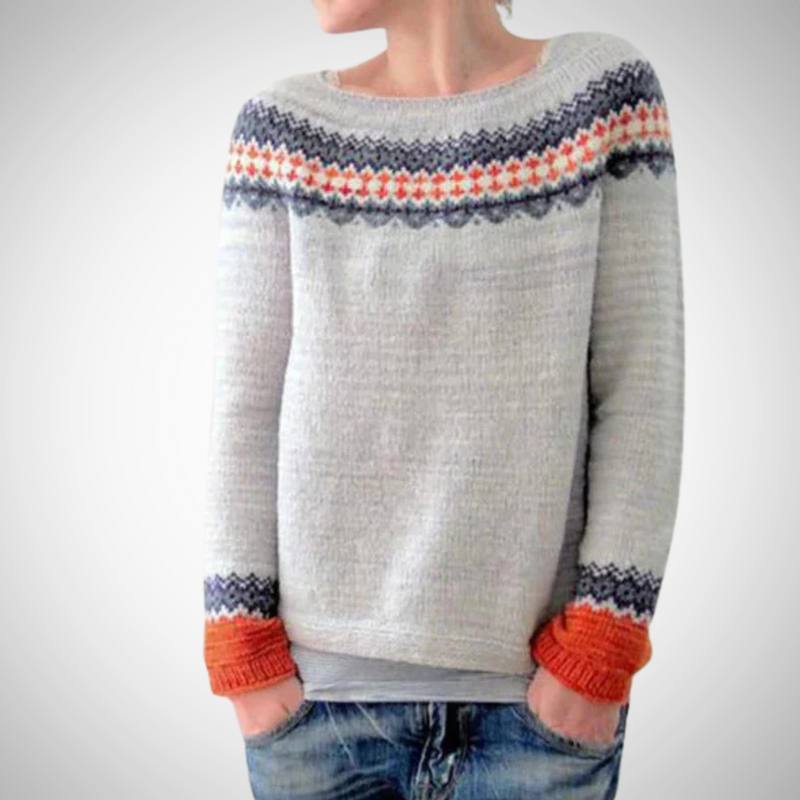 Alyanna Retro Style Sweater