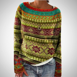 Alyanna Retro Style Sweater