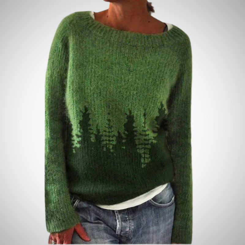 Alyanna Retro Style Sweater