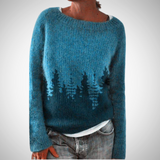 Alyanna Retro Style Sweater