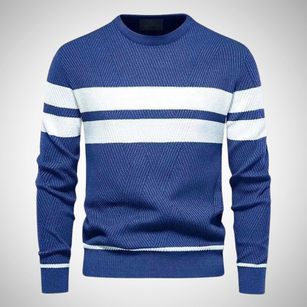 Levi Stripped Knitted Sweatwer