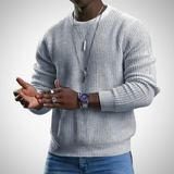 Nicolas Men's Long Sleeve Crew Neck Sweater