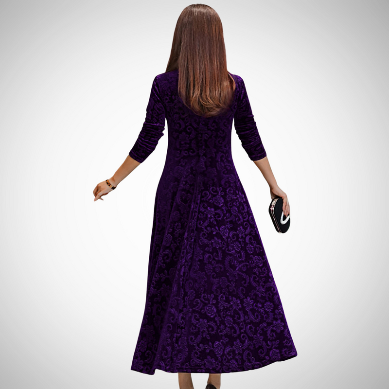 Natascha Plus Size Floral Pattern Dress