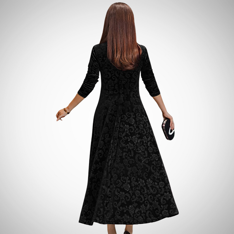 Natascha Plus Size Floral Pattern Dress