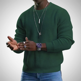 Nicolas Men's Long Sleeve Crew Neck Sweater